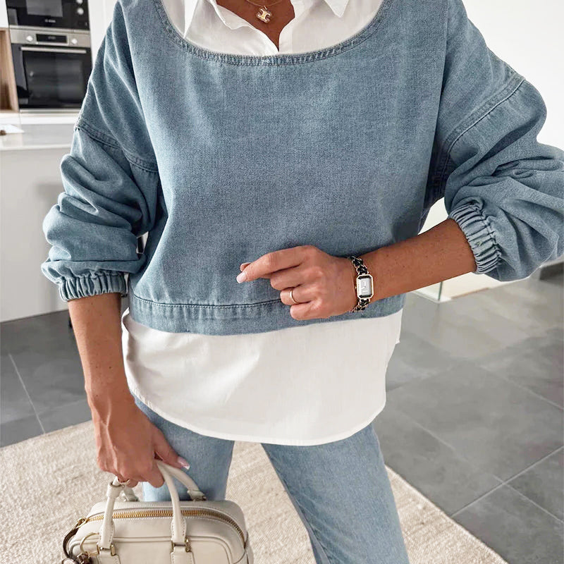 Conjunto de Mezclilla y Jens Amen