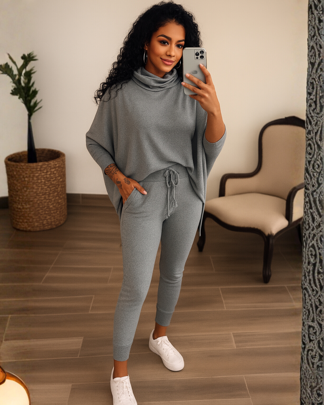 Conjunto de invierno en Lana Fina