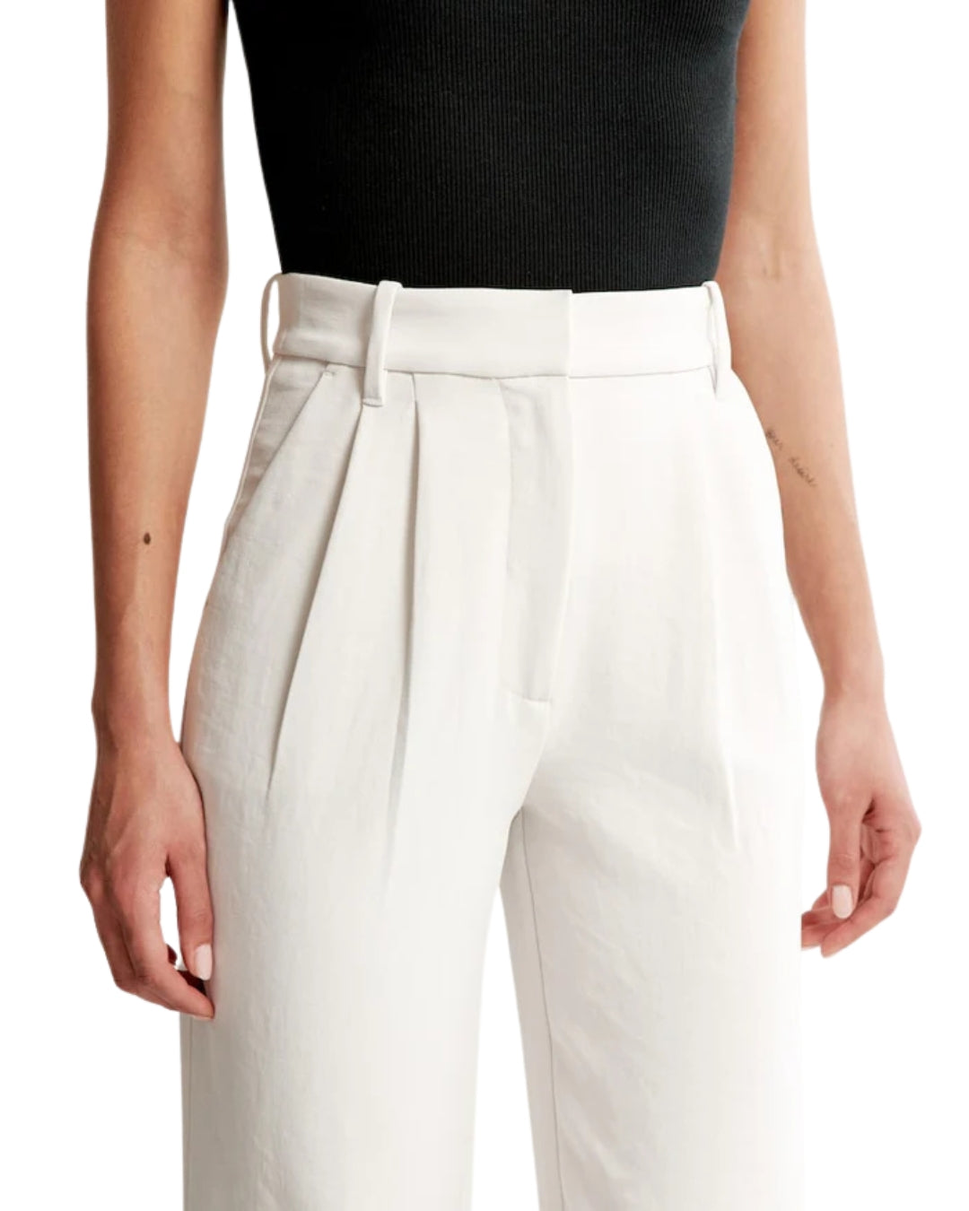 Pantalones Clásicos de Pierna Ancha para Mujer