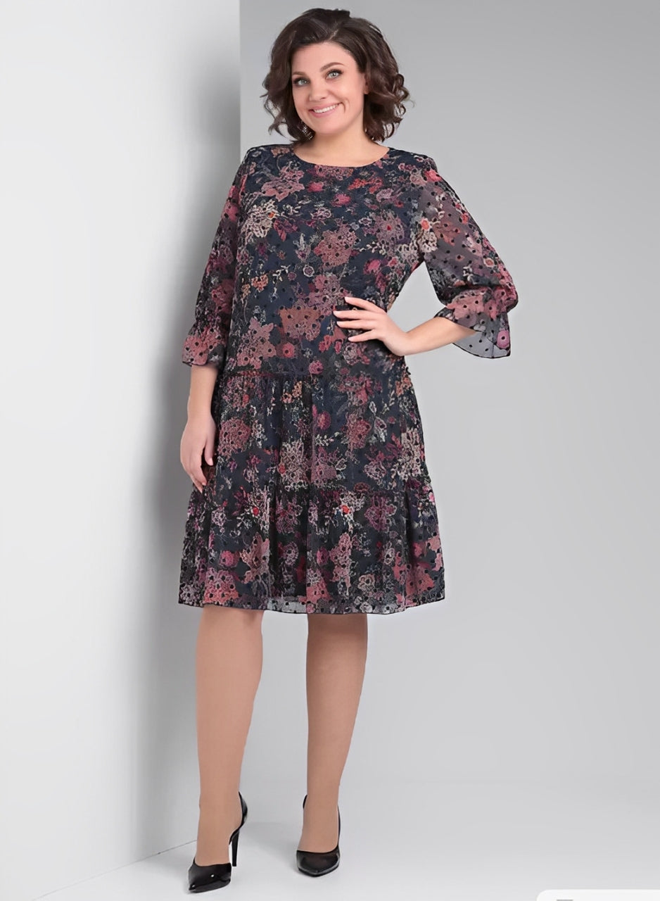 Nuevo vestido estampado de primavera 2025