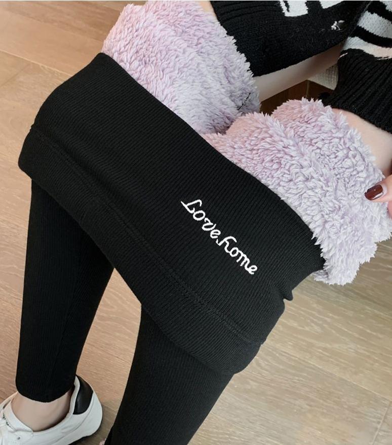 Pantalones de algodón con forro polar