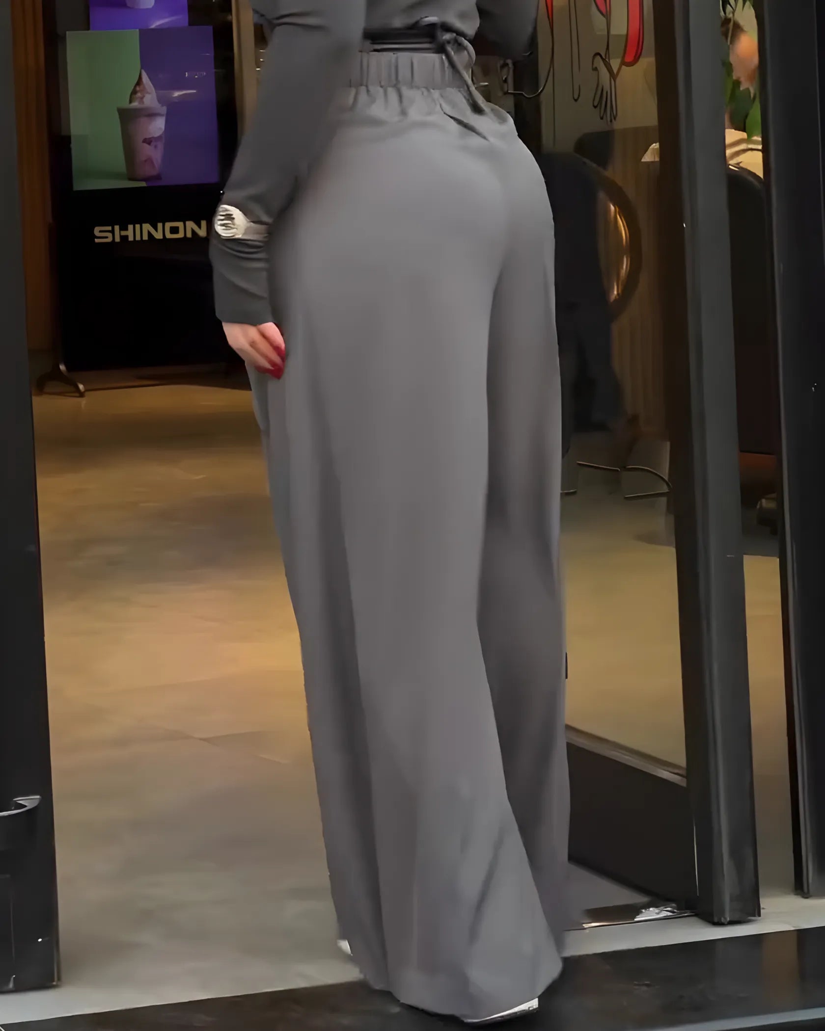 Pantalones Ajustados Casuales