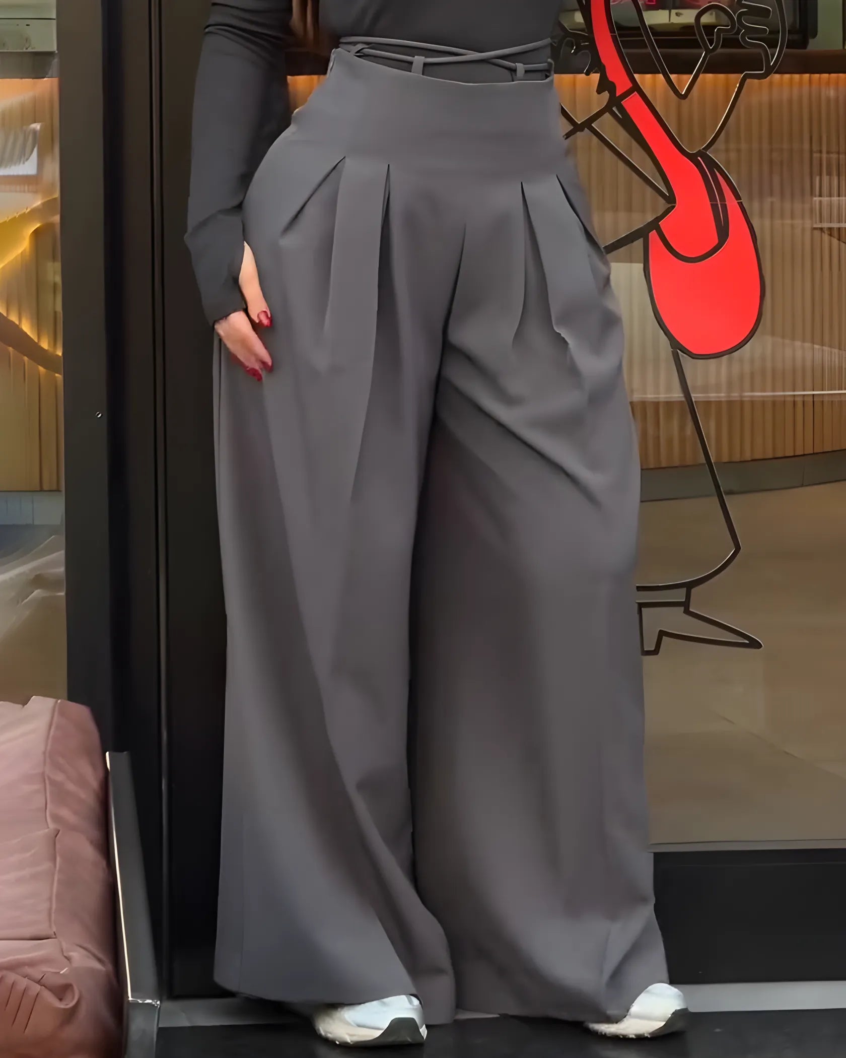 Pantalones Ajustados Casuales