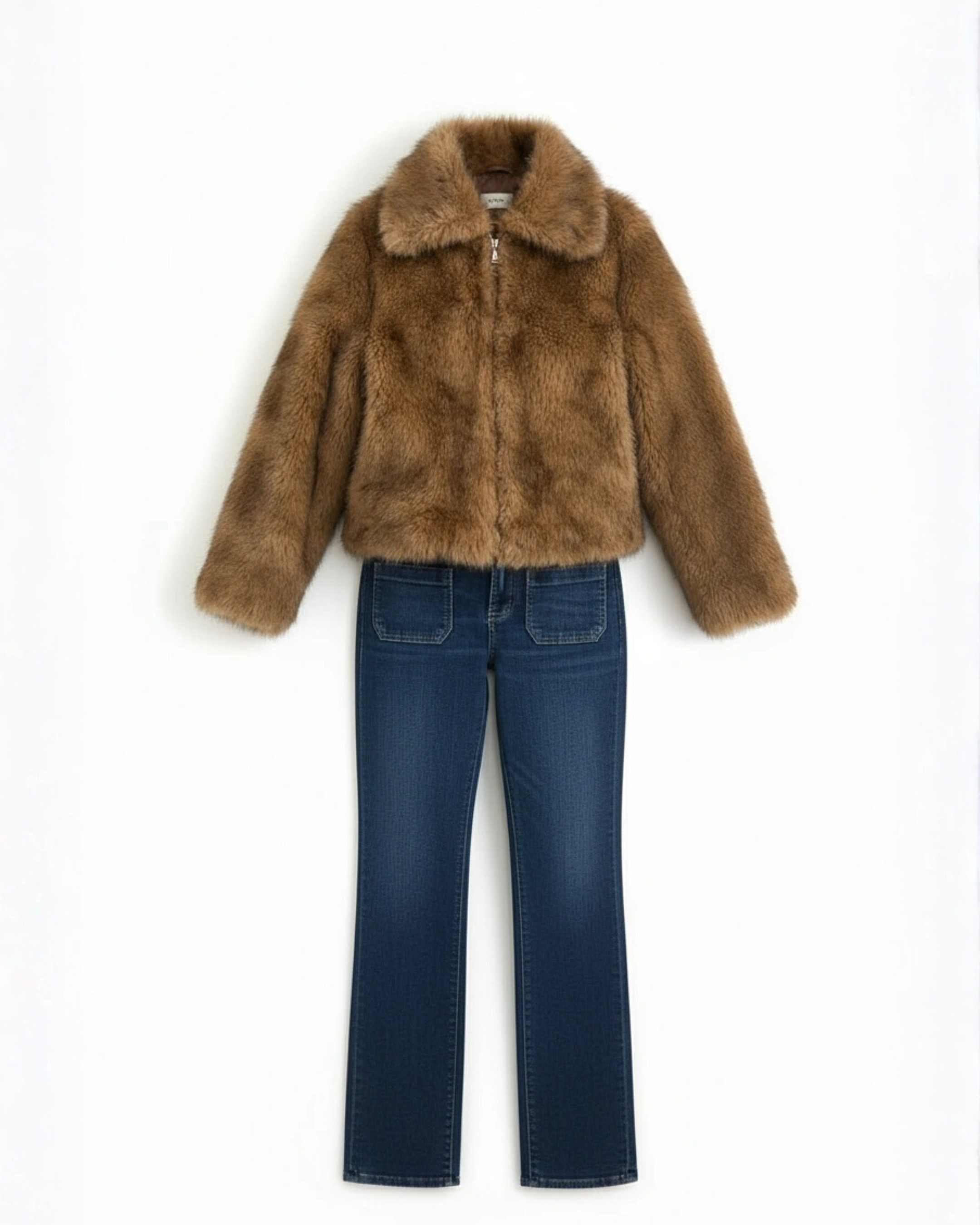 Chaqueta pelo sintético Naty