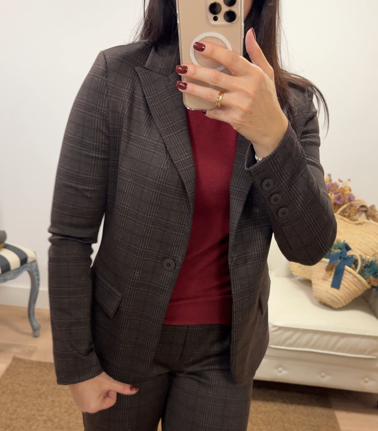 Conjunto Gales Marrón