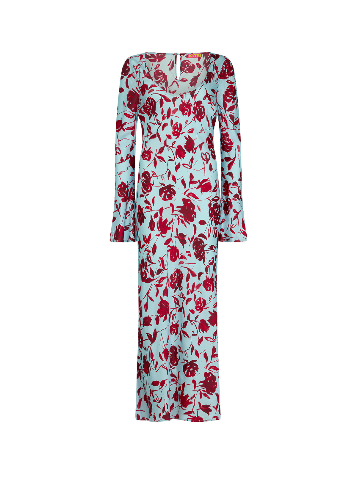 Vestido Gia Estampado De Rosas