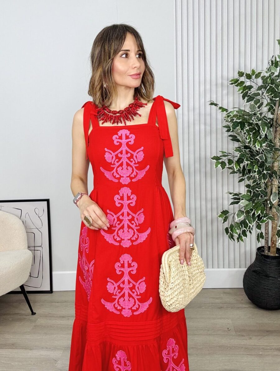 Vestido MARISMA Rojo
