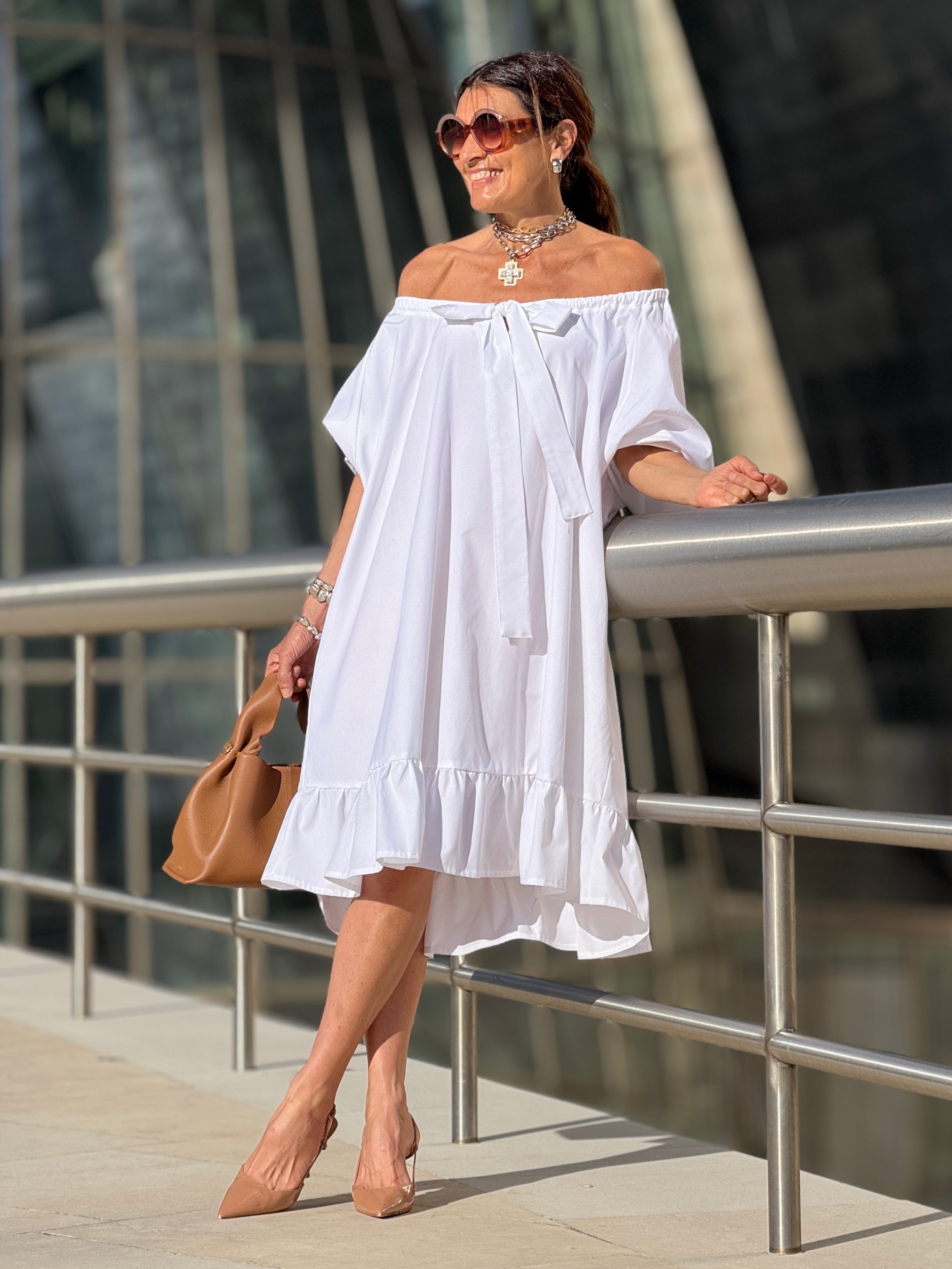 Vestido Blanco Hiedra