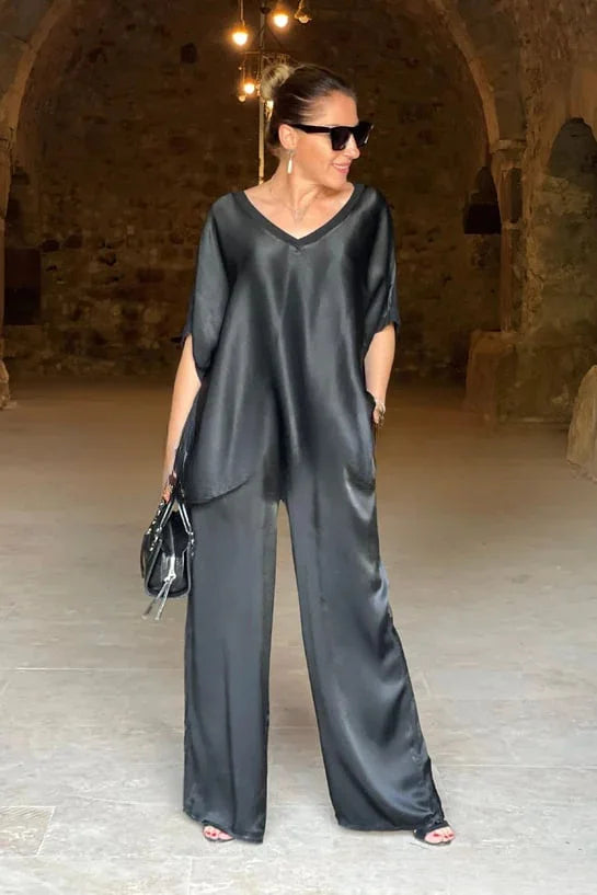 Mono Chic Estilo Satinado