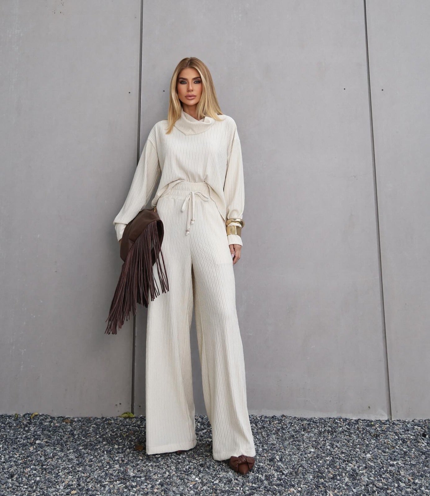 Conjunto Oversize Estilo Boho