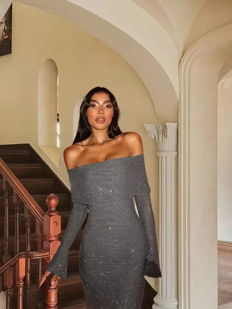 Vestido largo Monaco