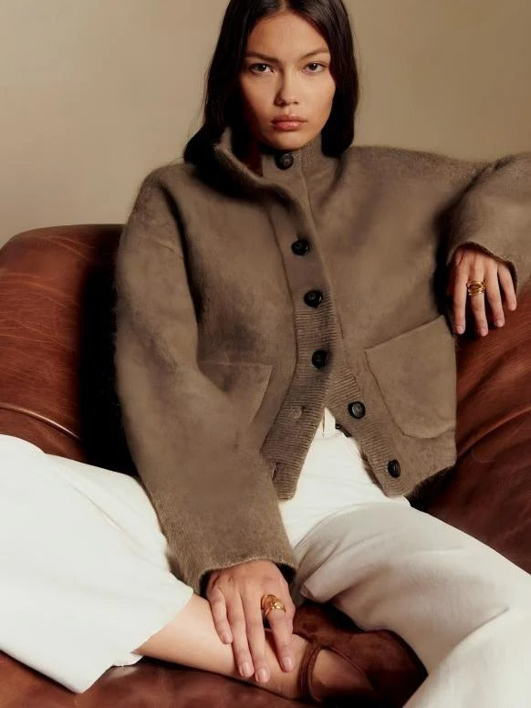 Chaqueta Cuello Teddy