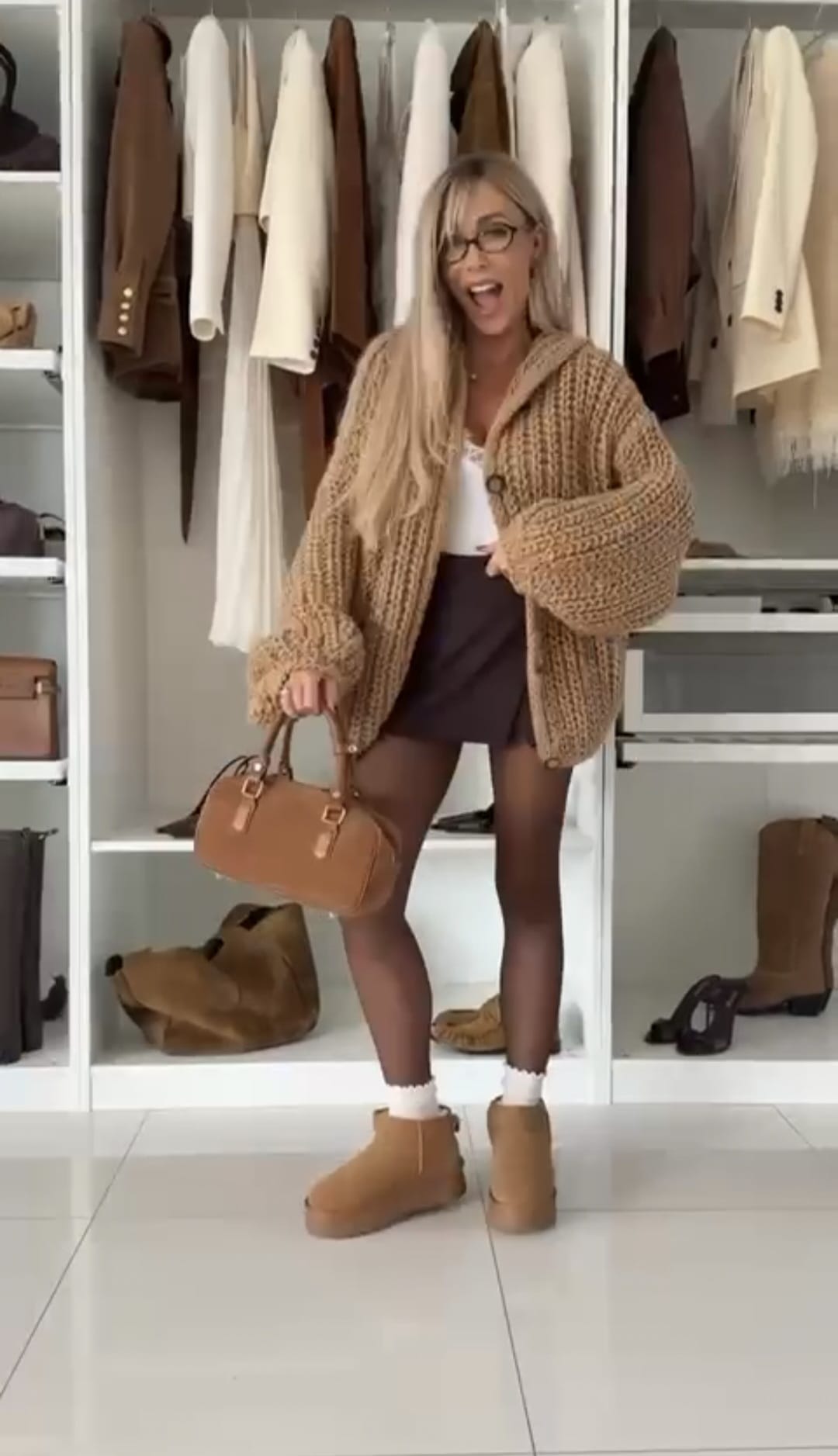 Joly corte cárdigan de Punto