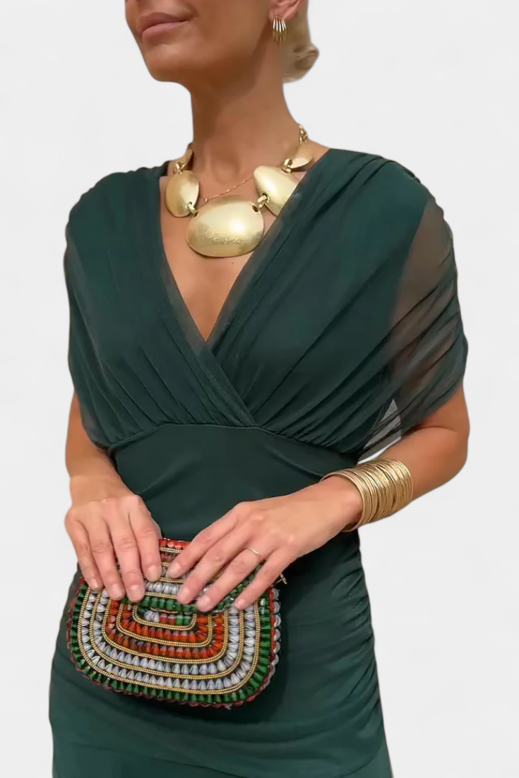 Alondra Vestido Largo con Escote en V