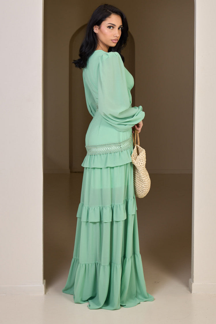 Claudine | Vestido de Verano con Abertura