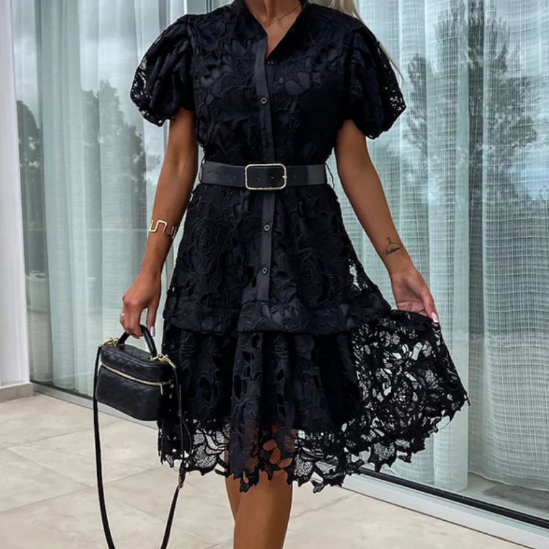 Vestido de Encaje Vintage