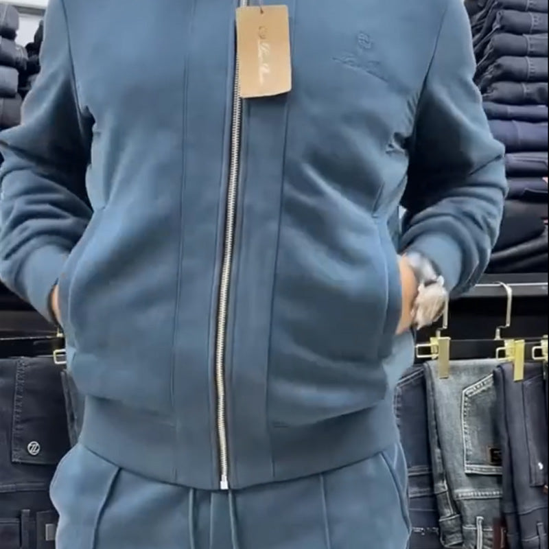 Conjunto de chaqueta y pantalón informal