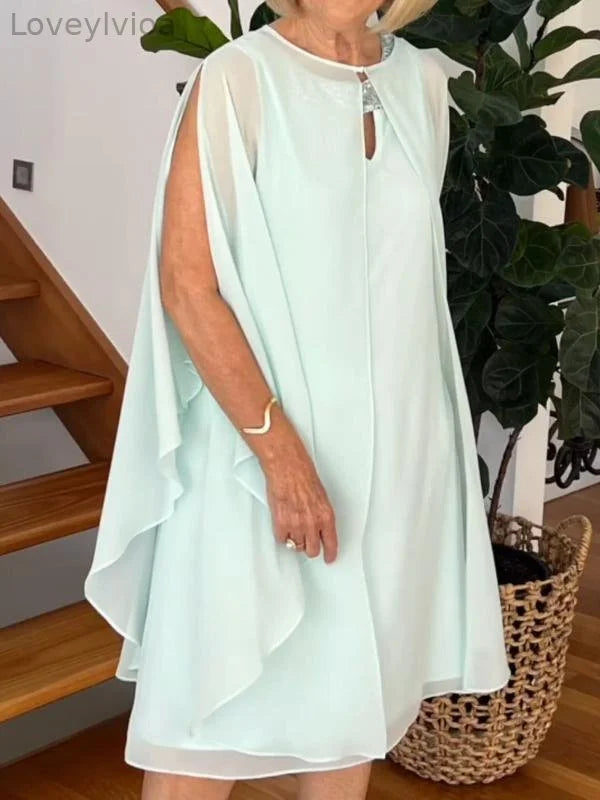 Vestido Elegante Unicolor