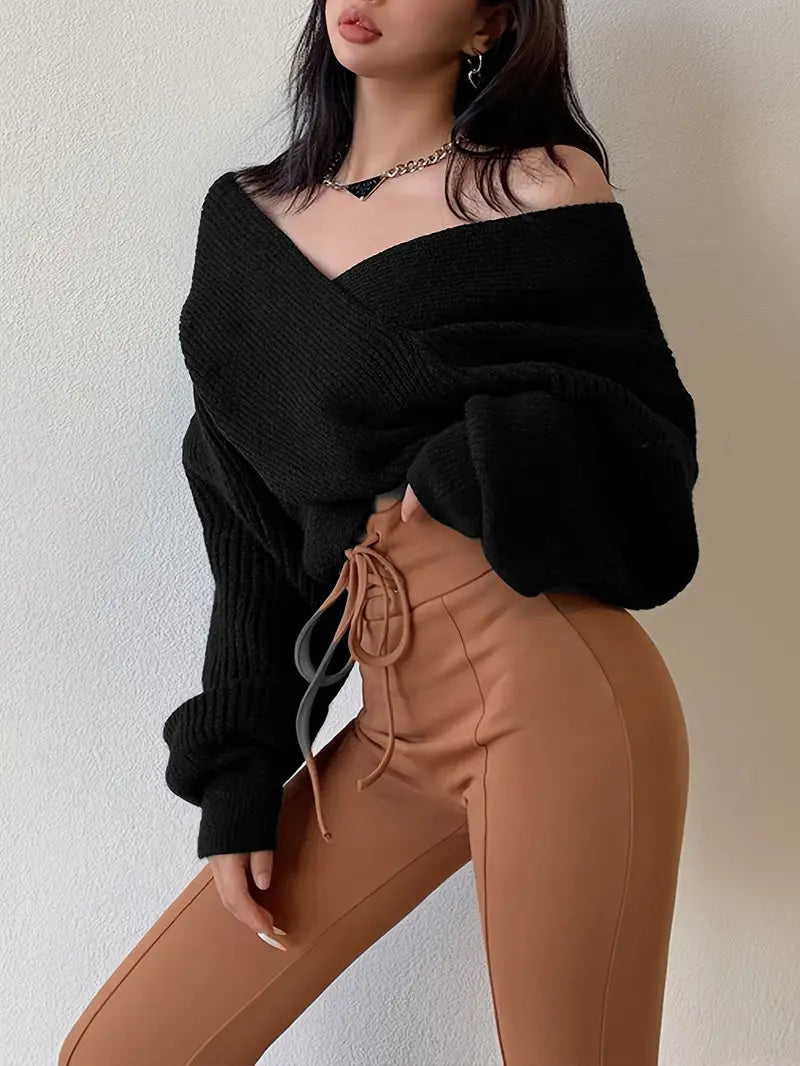 Suéter Estilo Cruzado