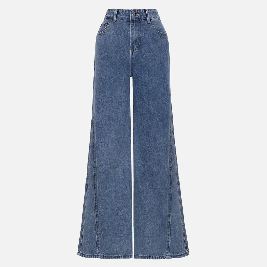 Vaqueros acampanados de cintura alta