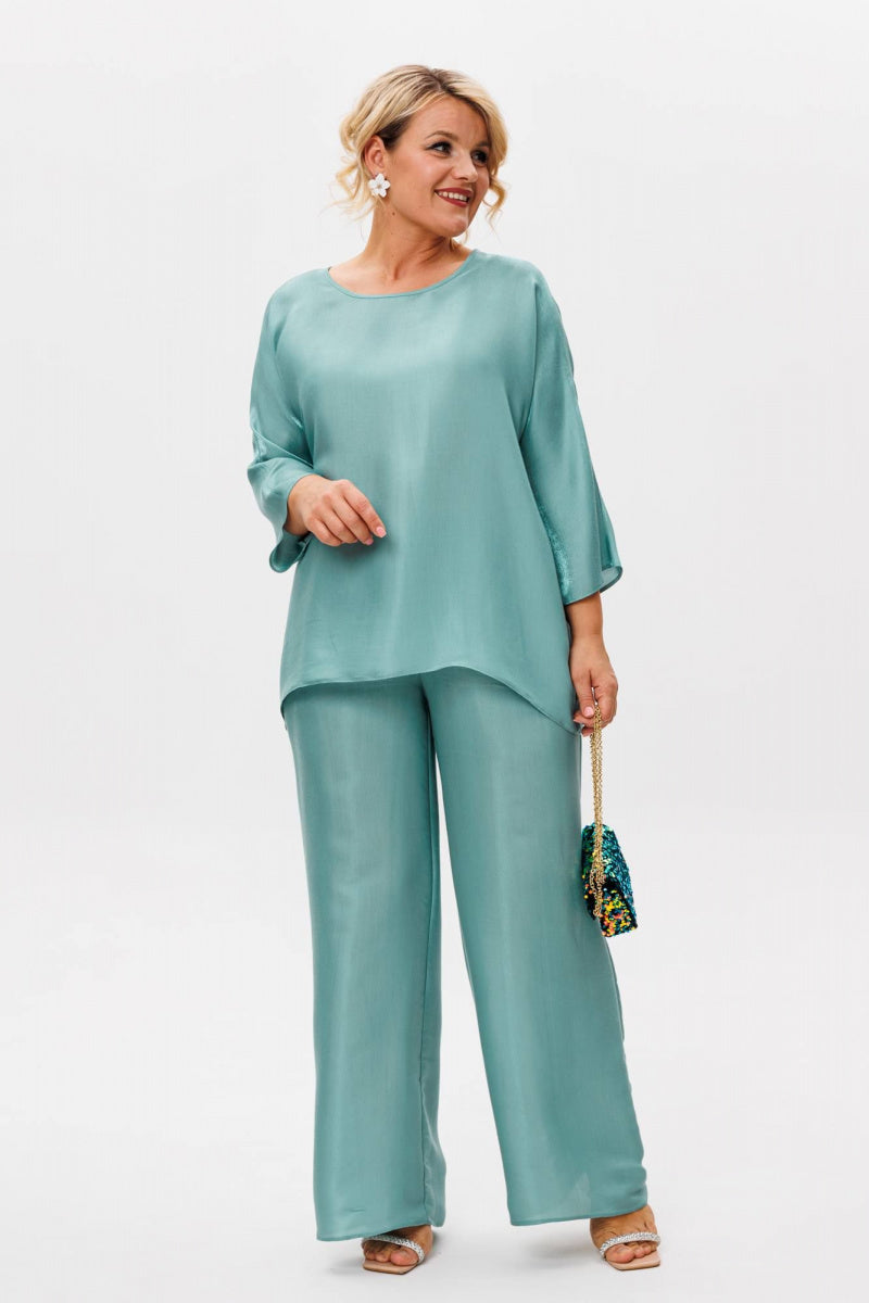 Conjunto Anastasia Color Esmeralda