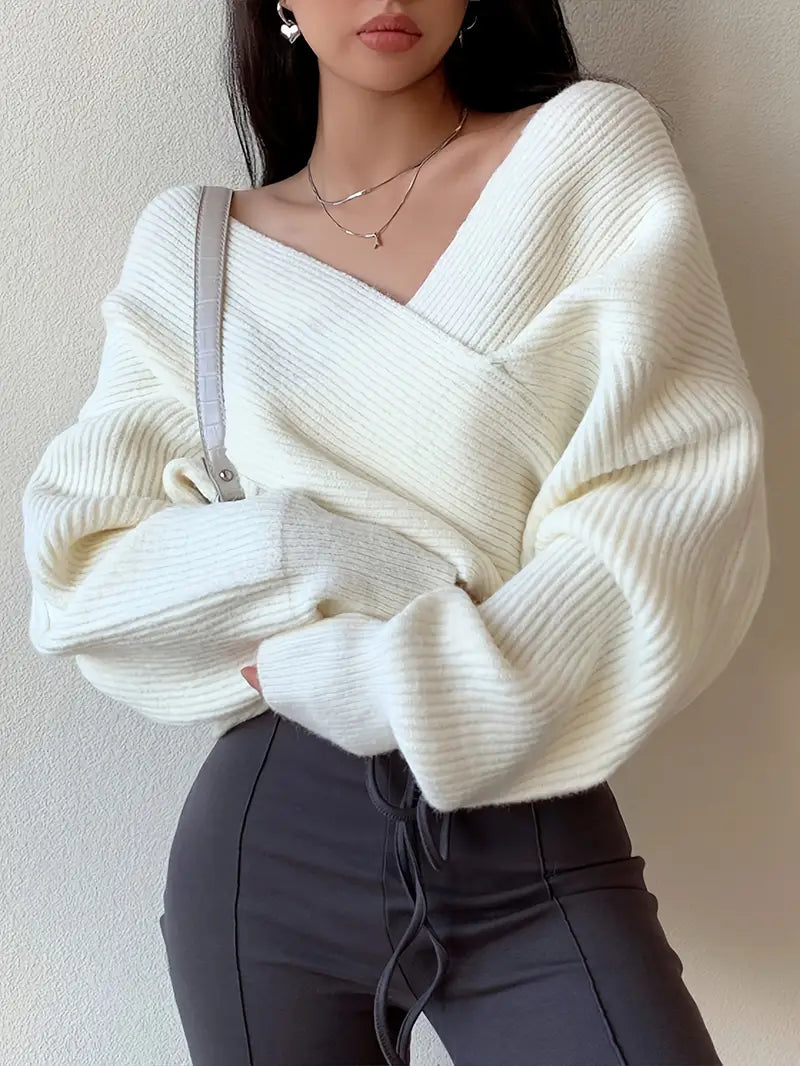 Suéter Estilo Cruzado