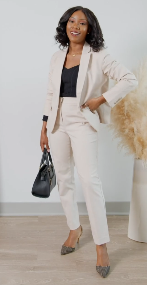 Conjunto Blazer y Pantalón Romina