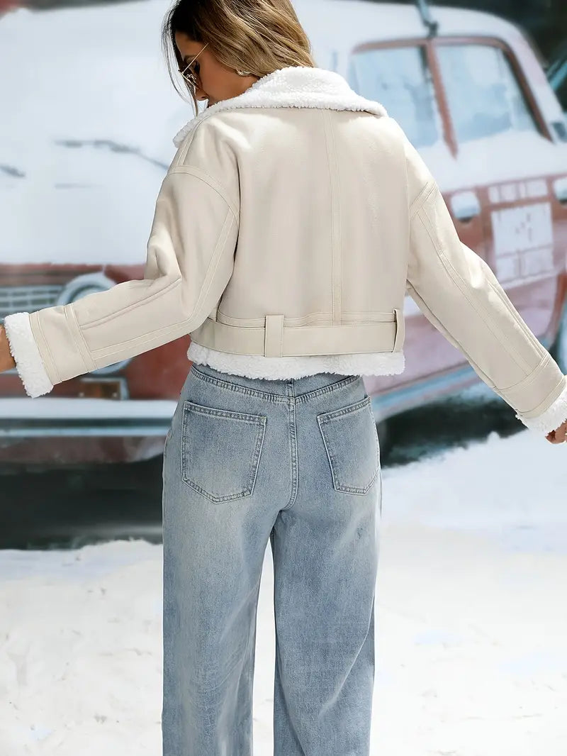 Chaqueta cinturón ajustable