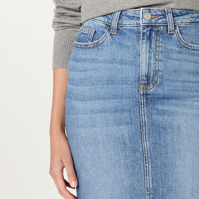 Falda de mezclilla Rylie Maxi