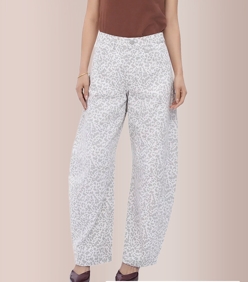 Jeans Holgado  y pierna de barril