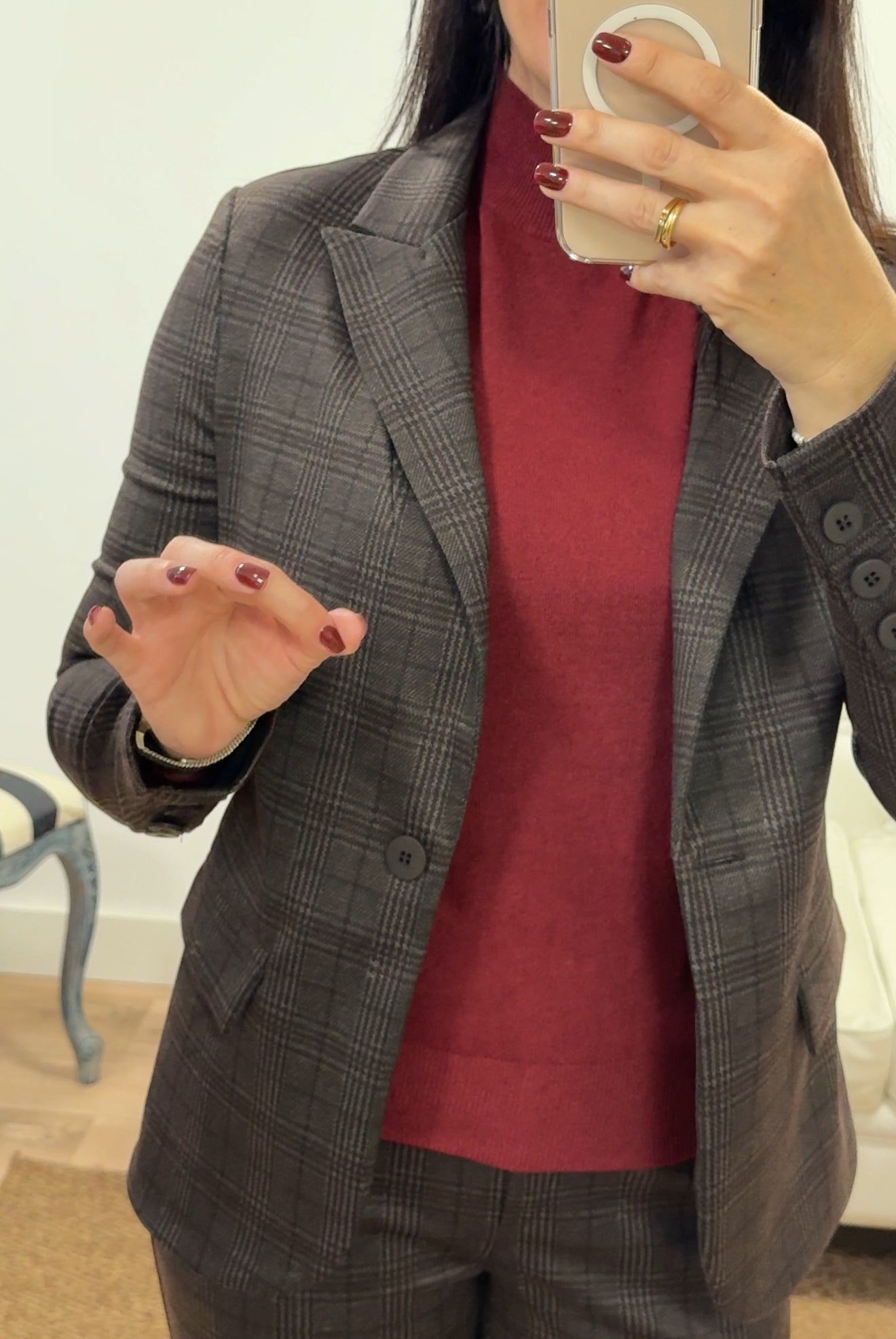 Conjunto Gales Marrón