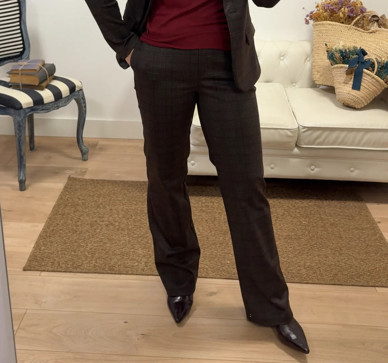 Conjunto Gales Marrón