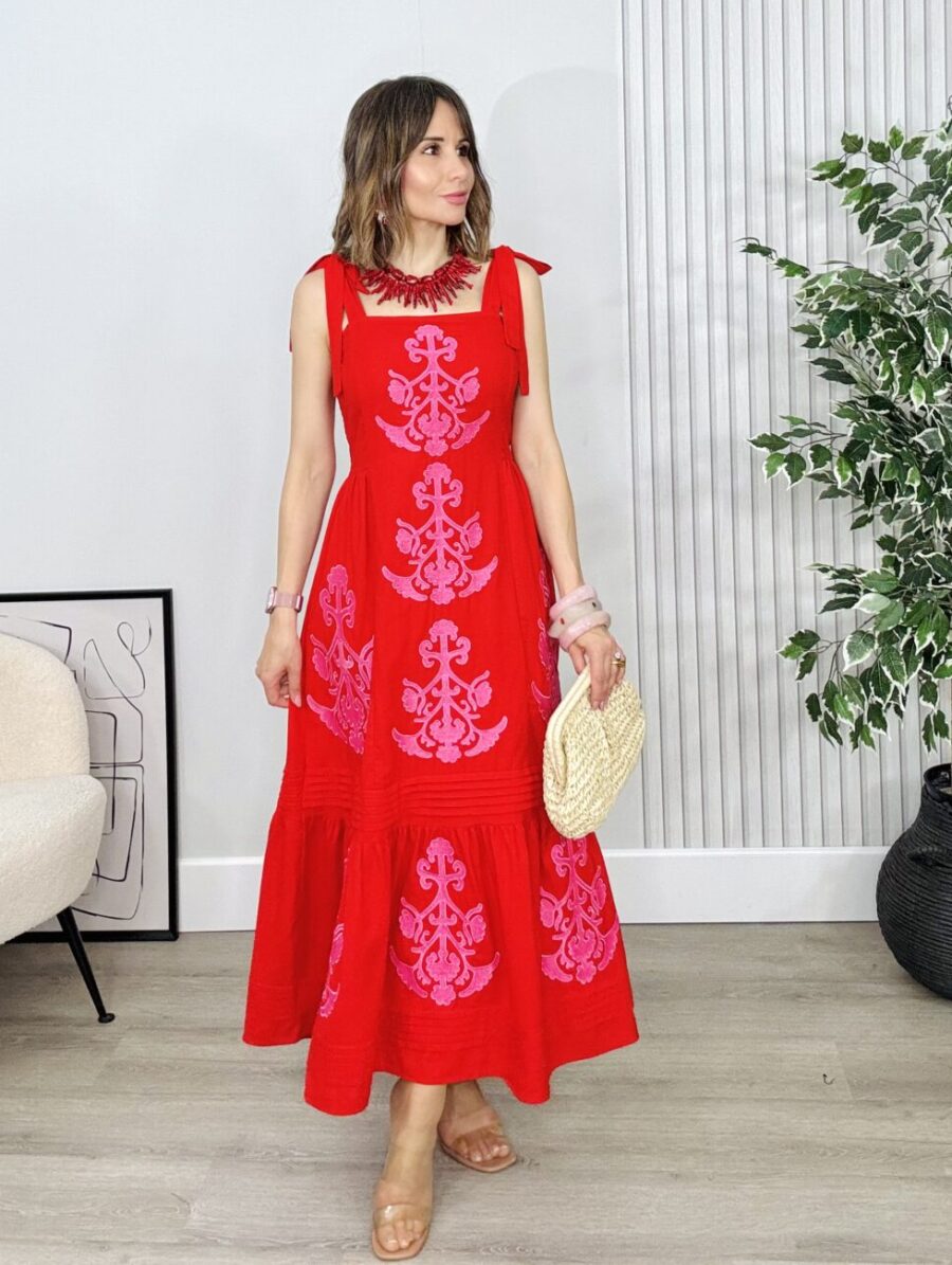 Vestido MARISMA Rojo