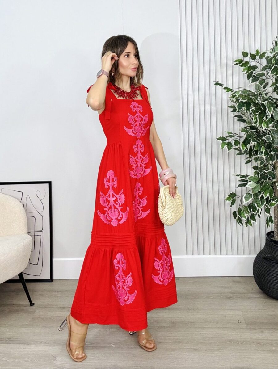 Vestido MARISMA Rojo