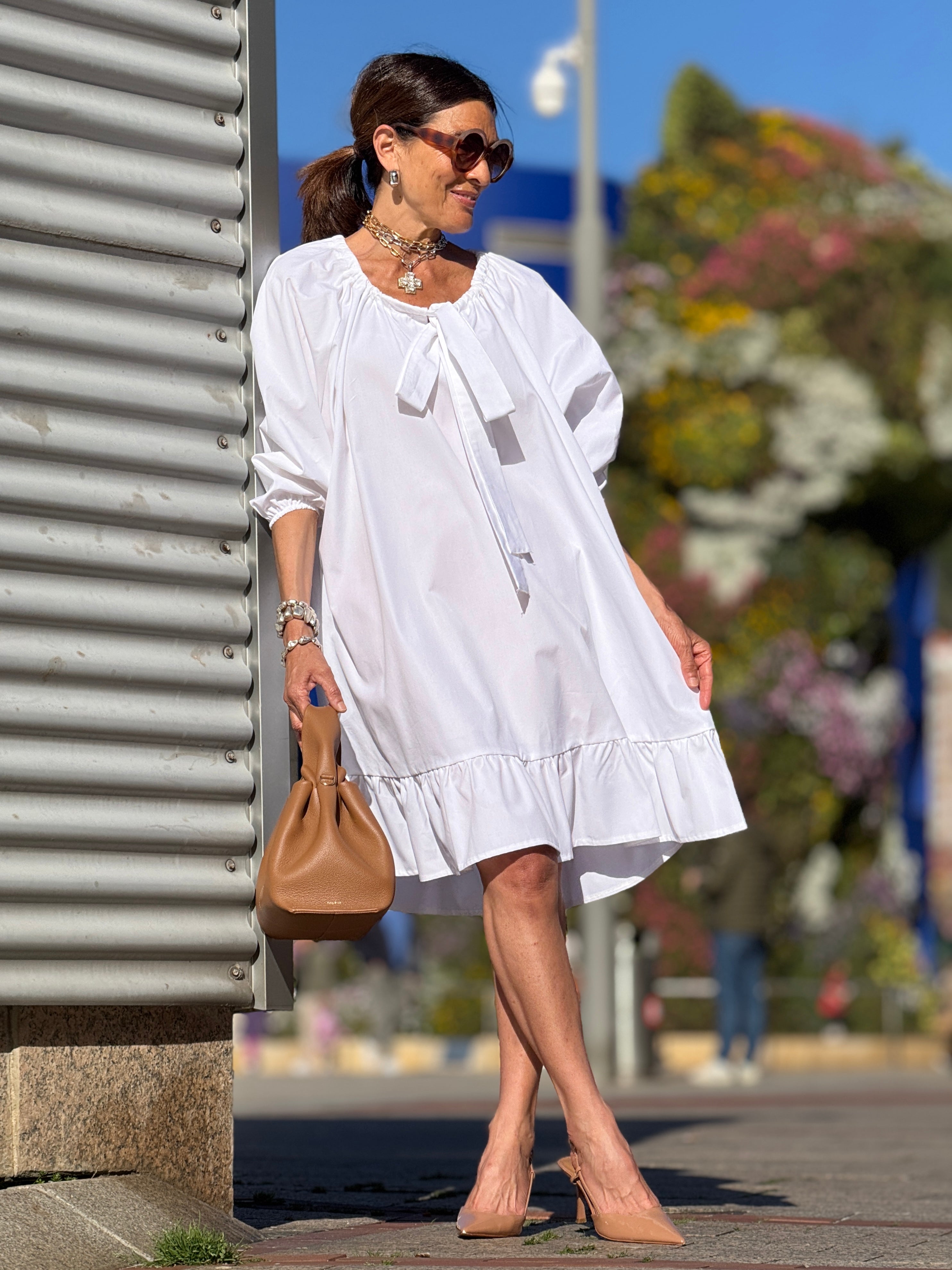 Vestido Blanco Hiedra