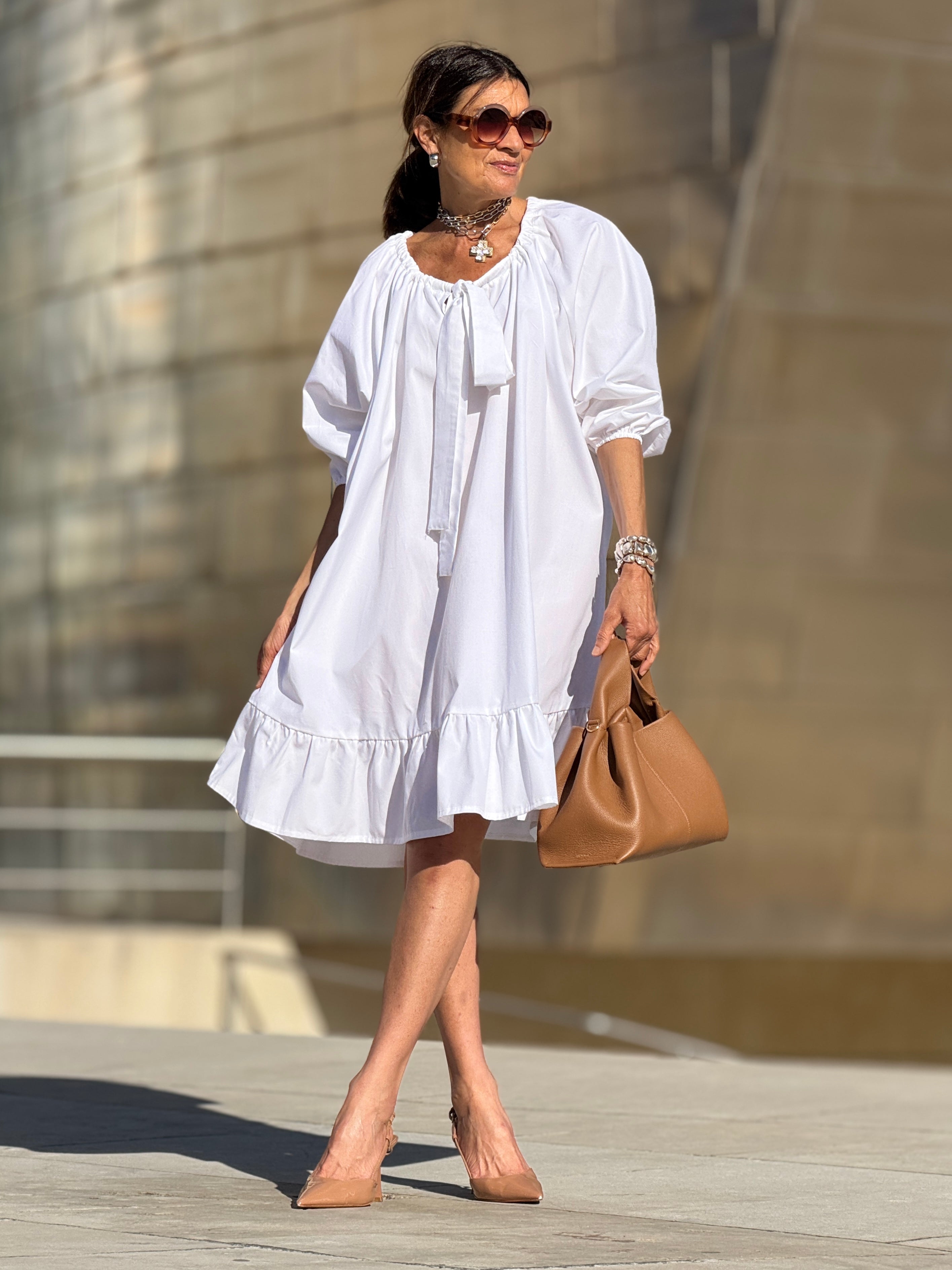 Vestido Blanco Hiedra