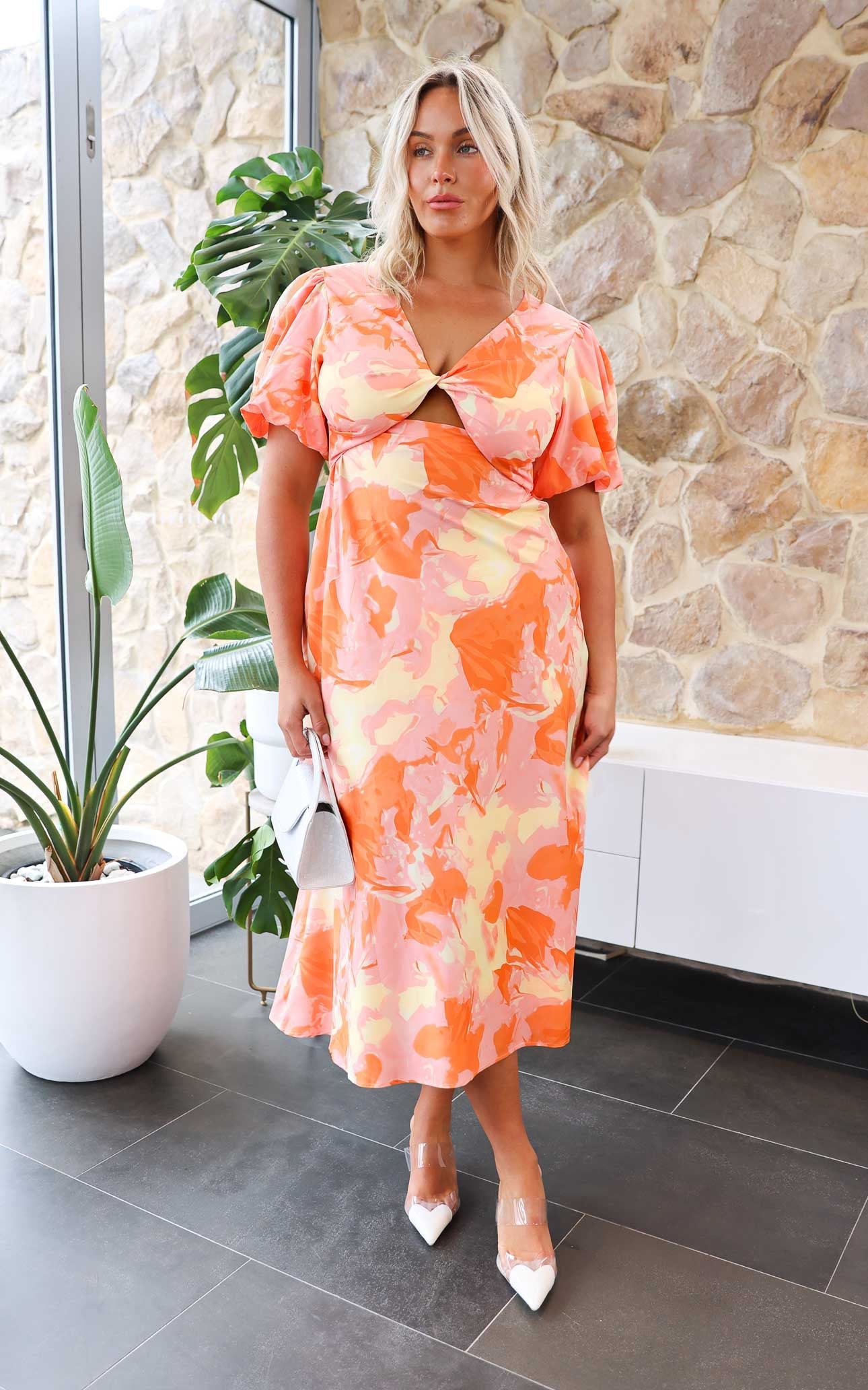 Vestido largo Kamala Estampado