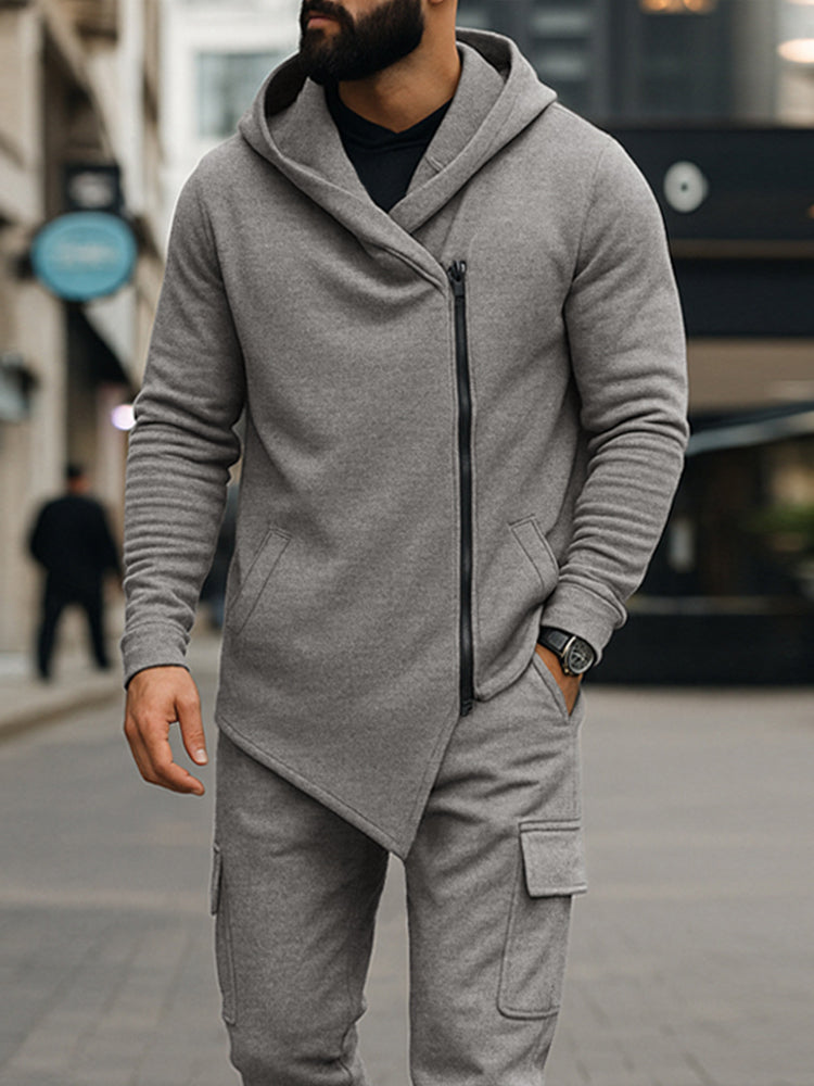 Conjunto de Chaqueta Asimétrica