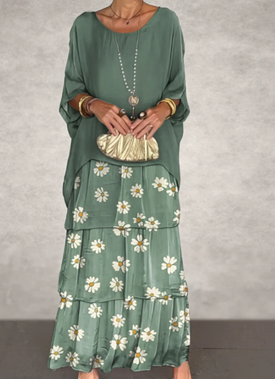 VESTIDO ARTÍSTICO - SILUETA SUELTA (LIQUIDACIÓN)