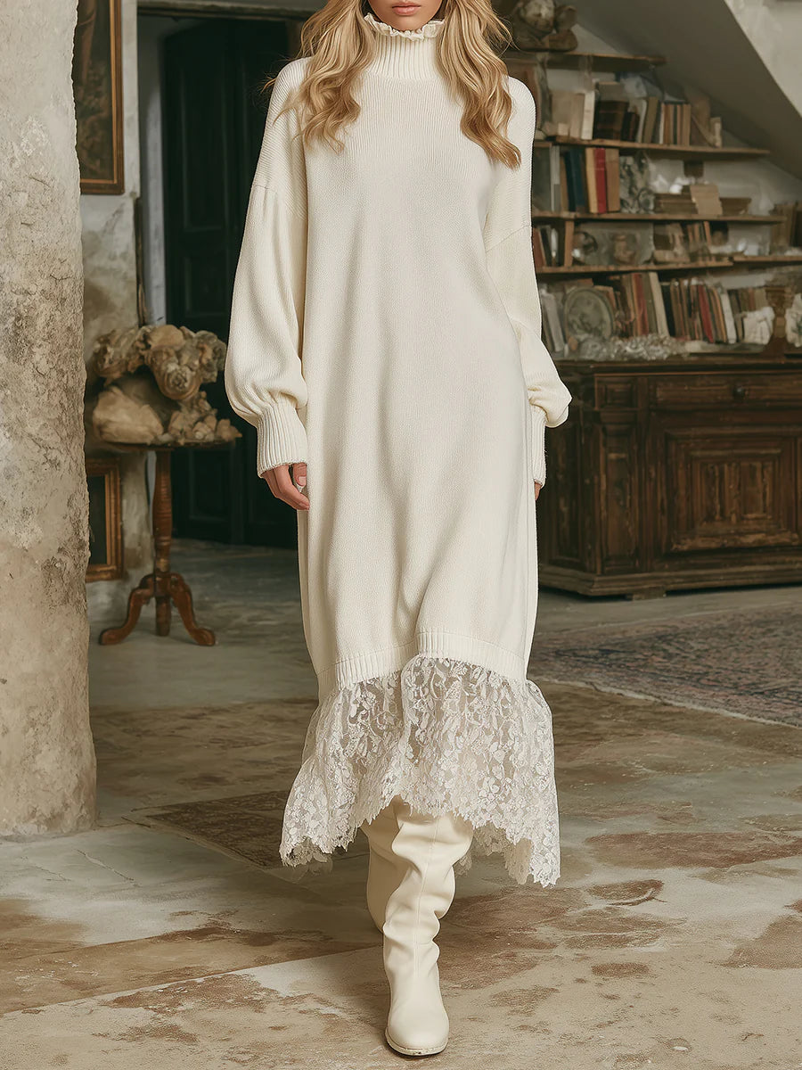 vestido largo de punto Britany