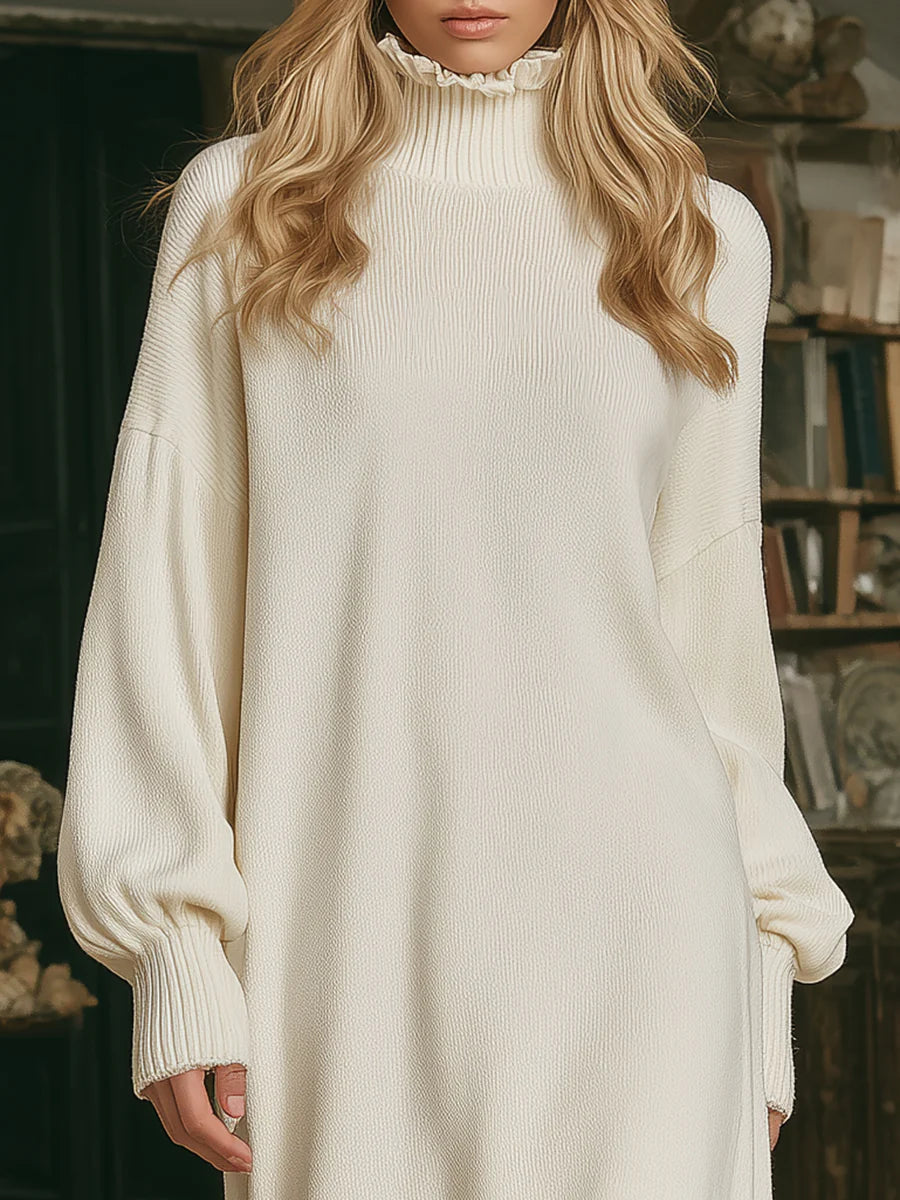 vestido largo de punto Britany