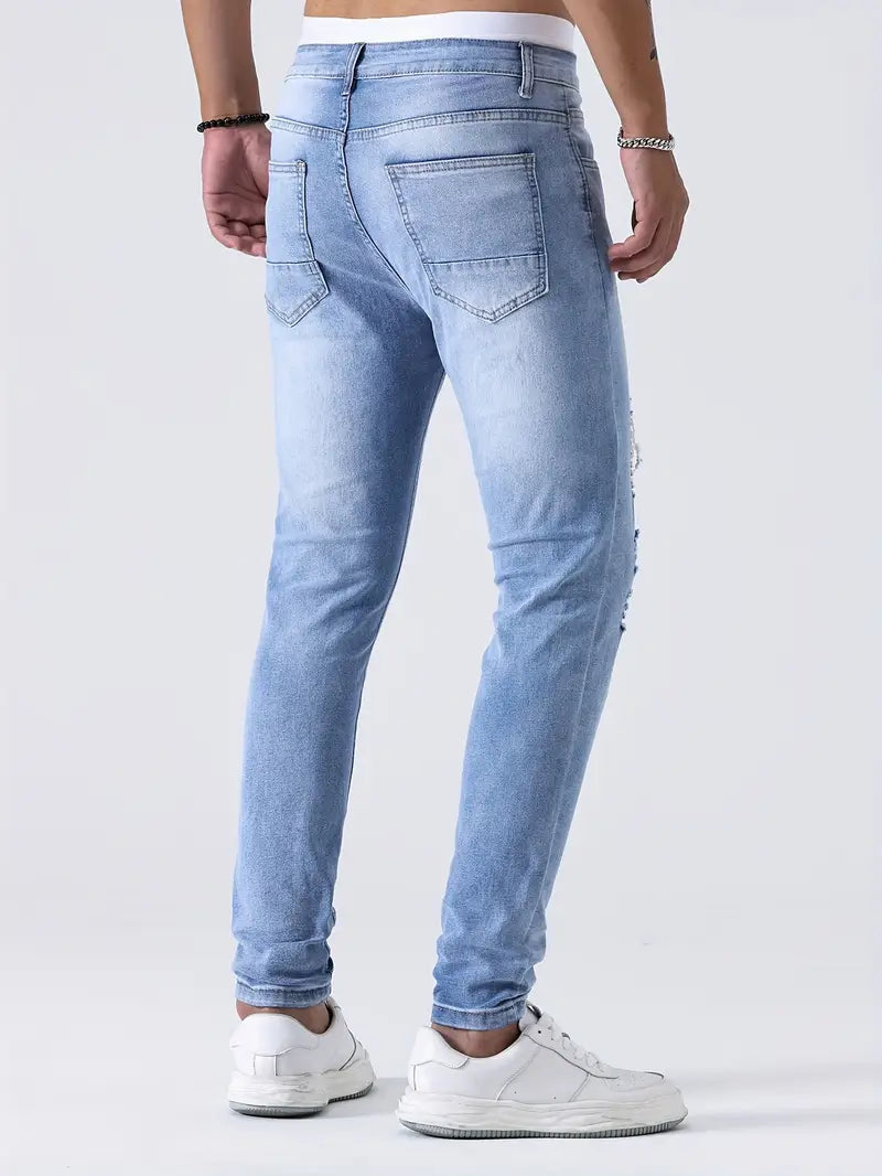 Jeans  Estilo Rasgados de Hombre