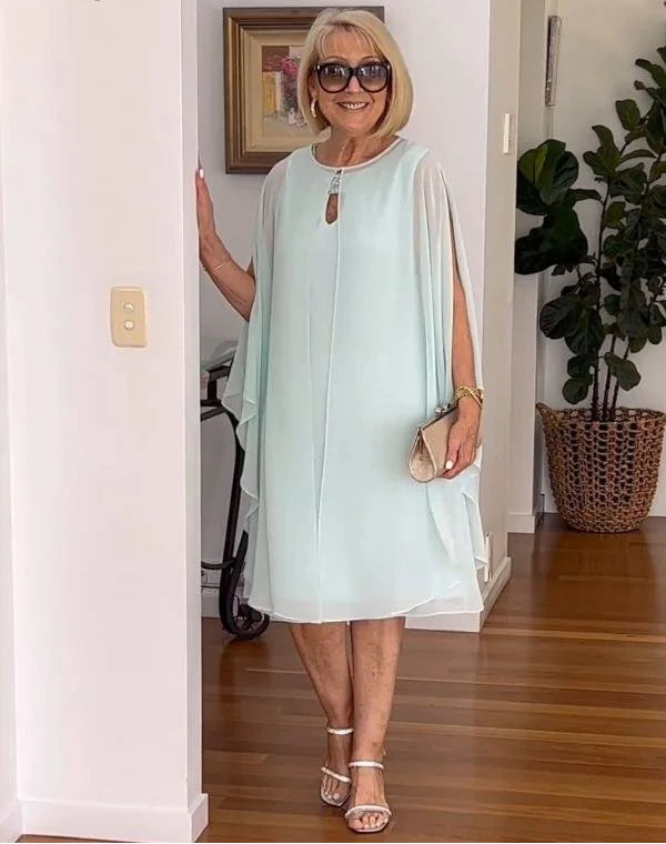 Vestido Elegante Unicolor